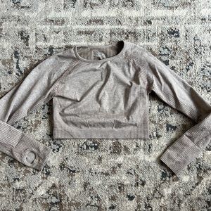Women’s gymshark vital seamless long sleeve -large